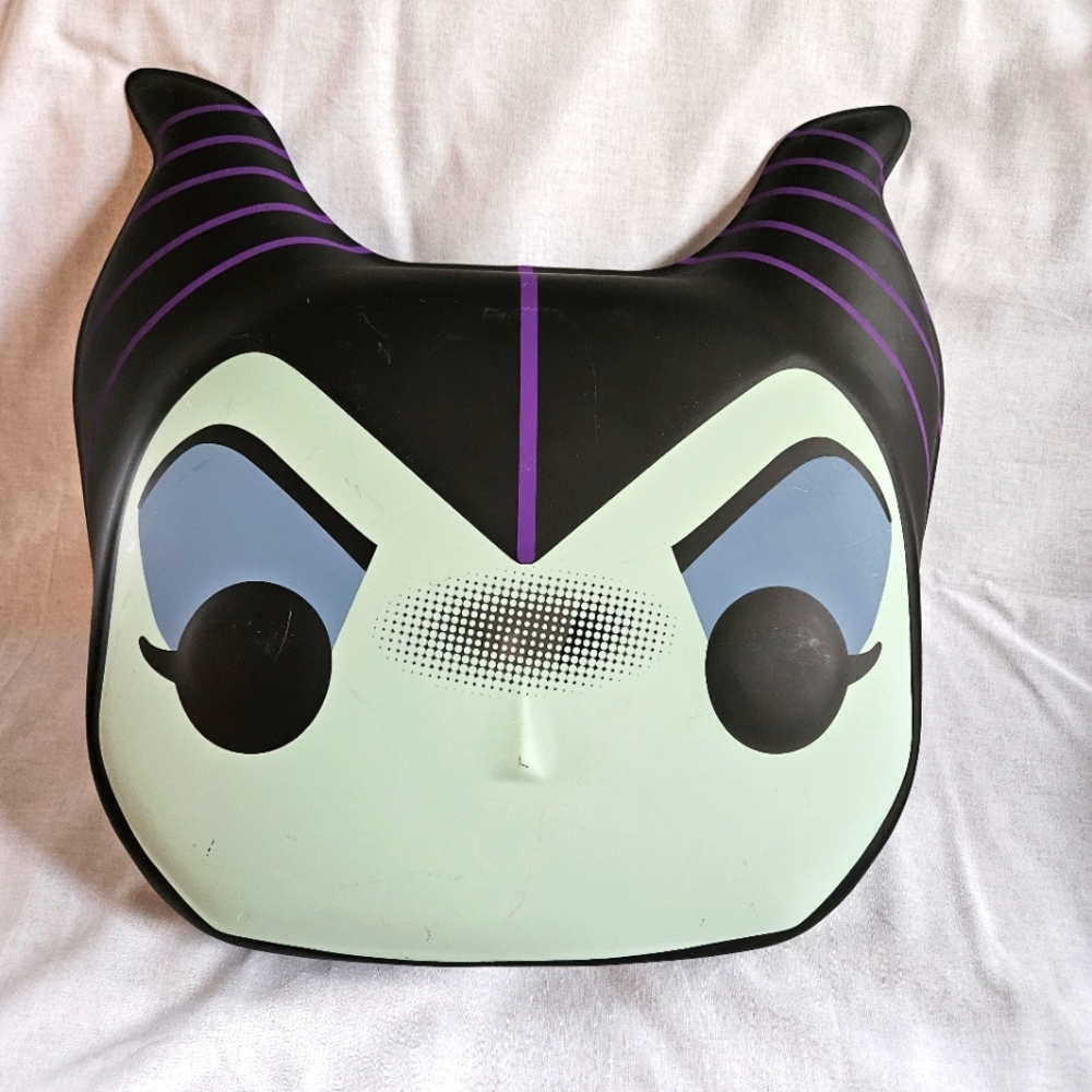 NWT Funko Disney Malificent oversized costume vacuform Halloween mask 2/2